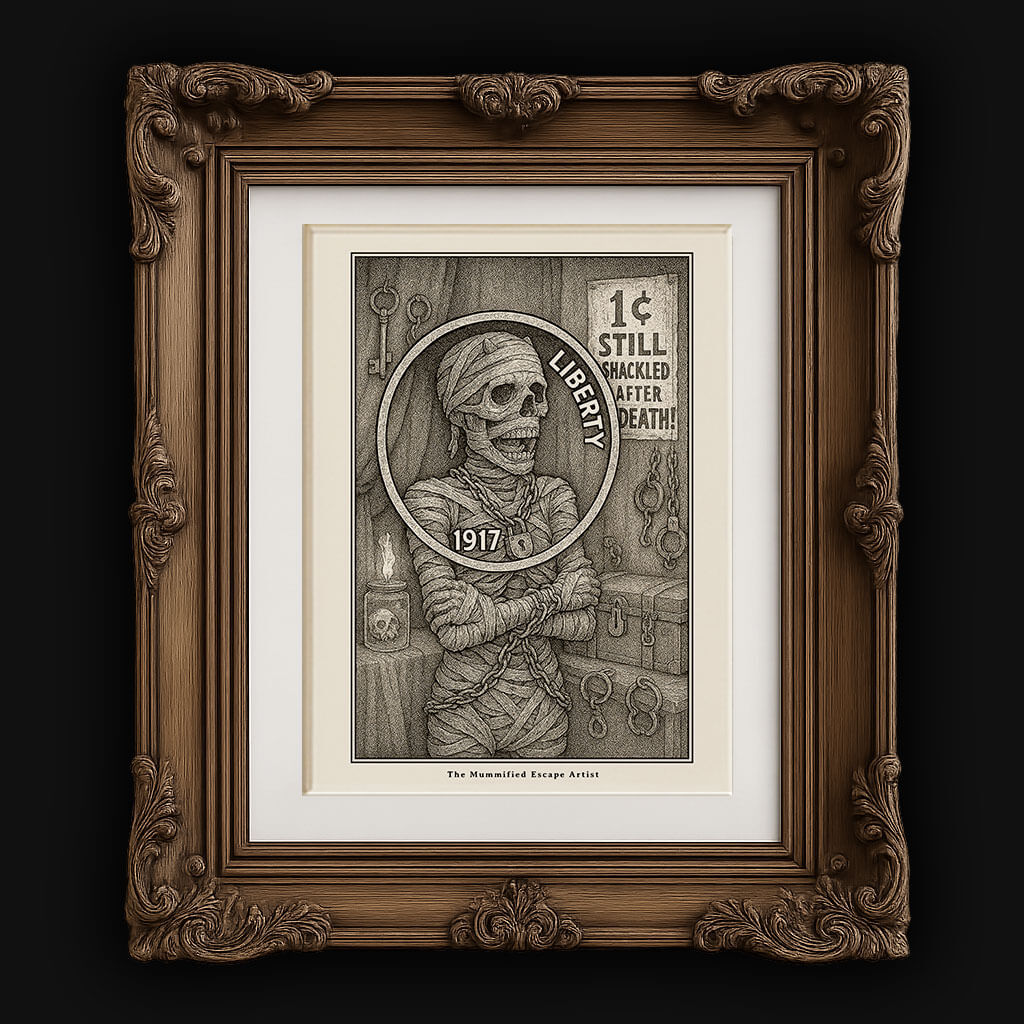 Rustfetish Hobo Coins The Mummified Escape Artist