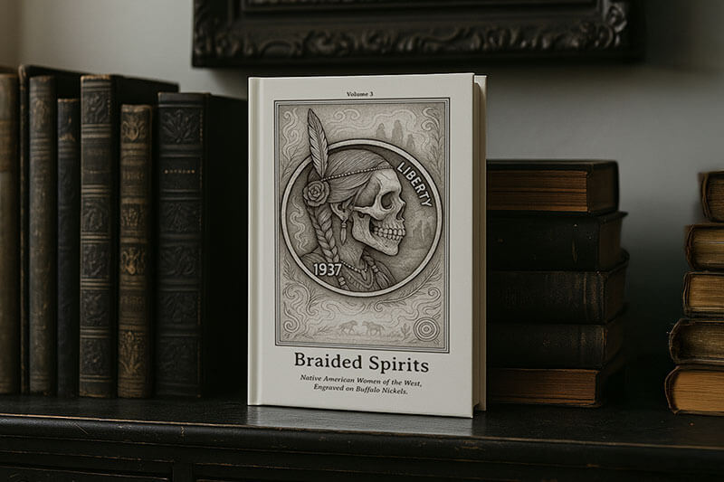 Braided Spirits Prints:

Native American Women of the West, Engraved on Buffalo Nickels.