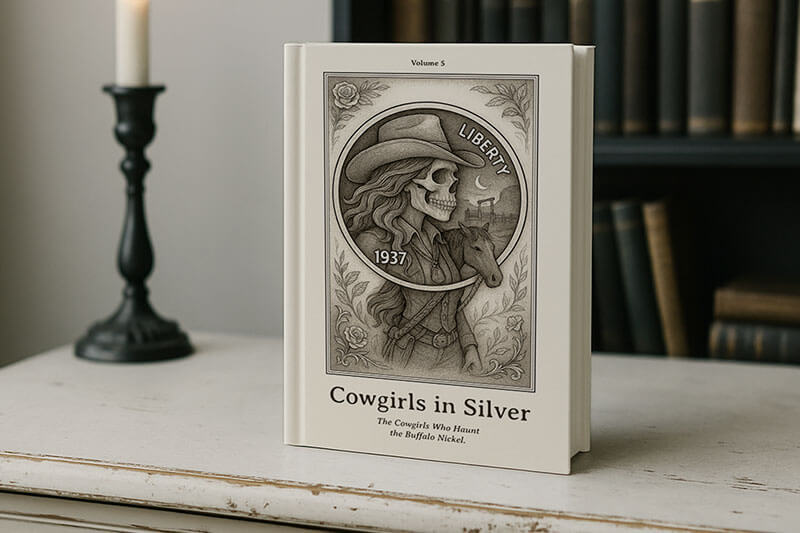 Cowgirls in Silver Prints:

Ghosts of Cowgirls and the Trails They Never Left Behind.